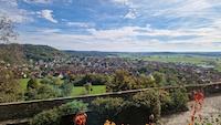 Ausblick Burg Colmberg Duernberger